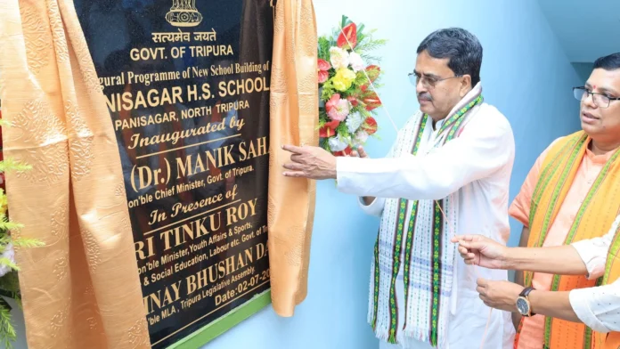 Tripura CM Manik Saha raises stipend for ST students to Rs 100 per day, boosting support