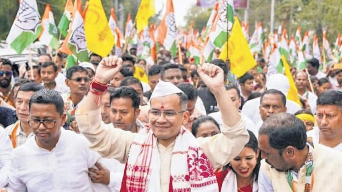 'New Congress' received strong support from people during Assam assembly polls: Gaurav Gogoi