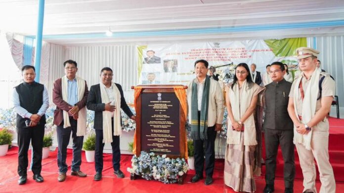 Meghalaya CM inaugurates Block Integrated Development Complex at Nongstoin