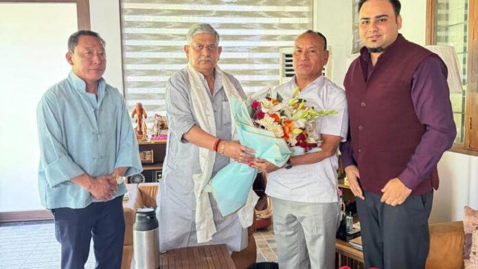 Sikkim delegation meets Union Minister Rajiv Ranjan Singh, seeks Support for ‘Mission Siri'