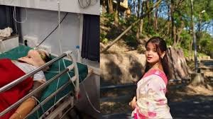 Students protest seeking help for Silchar accident victim treatment