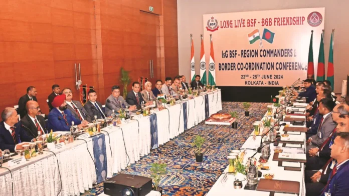 Senior state leaders attend central discussions on border surveillance and migration coordination