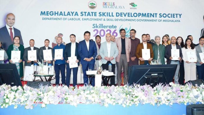 Meghalaya launches new skilling initiatives at Skillerate 2026 in Shillong