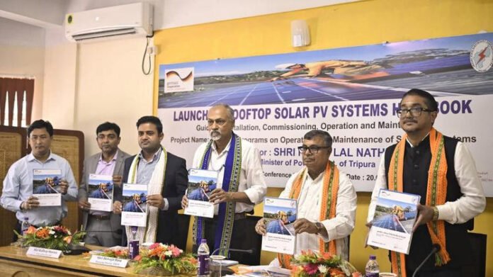 Tripura unveils rooftop solar push, 1.5 lakh families to get systems for Rs 1,000
