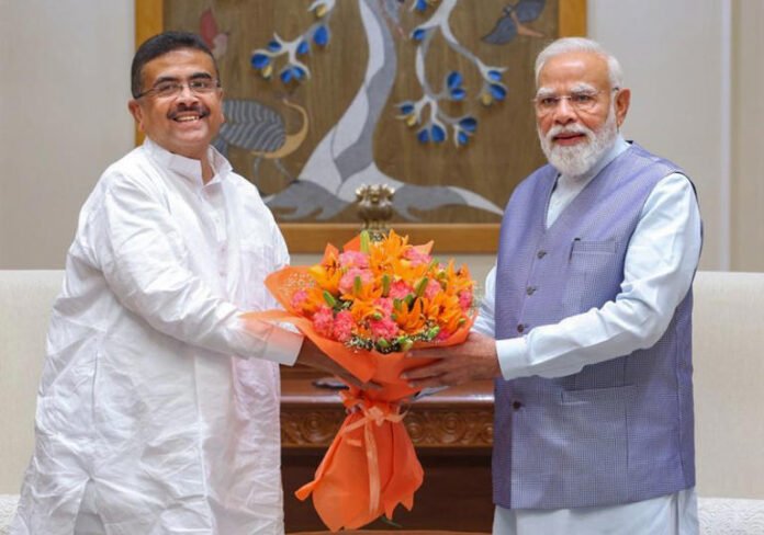 Suvendu Adhikari meets PM Modi