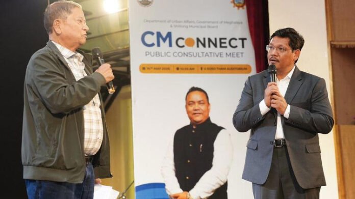 Meghalaya CM holds talks with community leaders on civic issues in Shillong