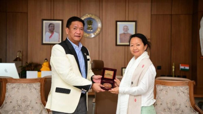 Arunachal CM meets Dr. Joram Aniya after NITI Aayog appointment