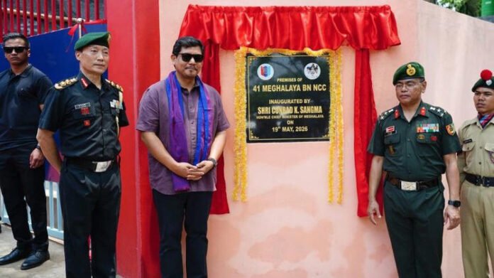 Conrad Sangma inaugurates 41 Meghalaya Battalion NCC at Tura