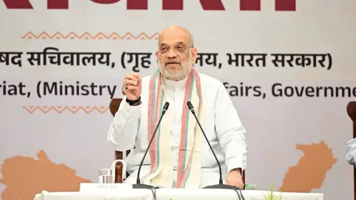 Amit Shah unveils vision for development after decline in Maoist violence