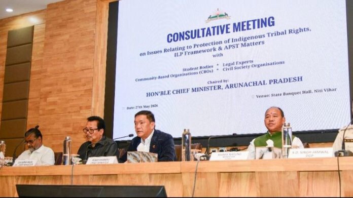 Arunachal to create separate ILP department to protect tribal rights, says CM Khandu