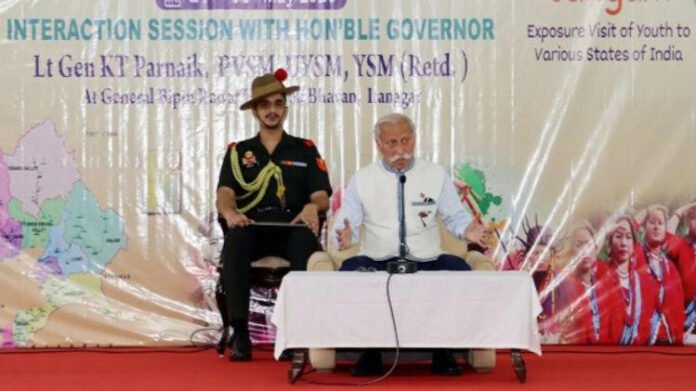 Arunachal Governor urges youths to break regional barriers, strengthen national unity