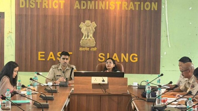 District NCORD meeting in Arunachal's East Siang reviews action against drugs, gambling and tobacco