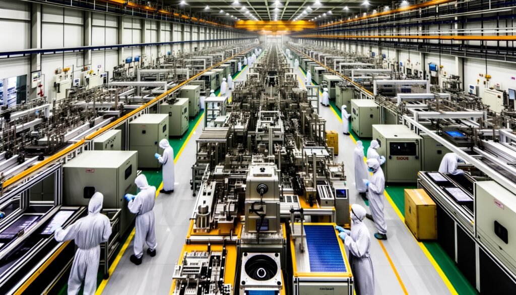 Advanced semiconductor manufacturing facility with automated production systems operating in Guwahati, Assam