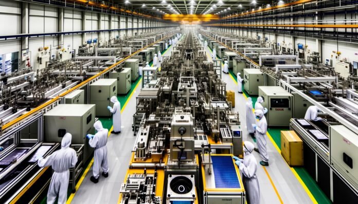 Advanced semiconductor manufacturing facility with automated production systems operating in Guwahati, Assam