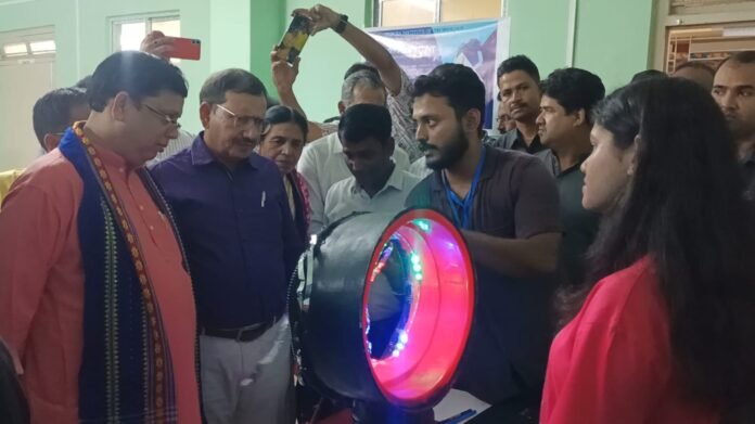 Tinku Roy inaugurating 165th State-Level Rabindra Jayanti Festival in Kailashahar