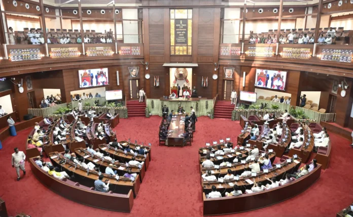 Assam Legislative Assembly session during introduction of Uniform Civil Code Bill by state government