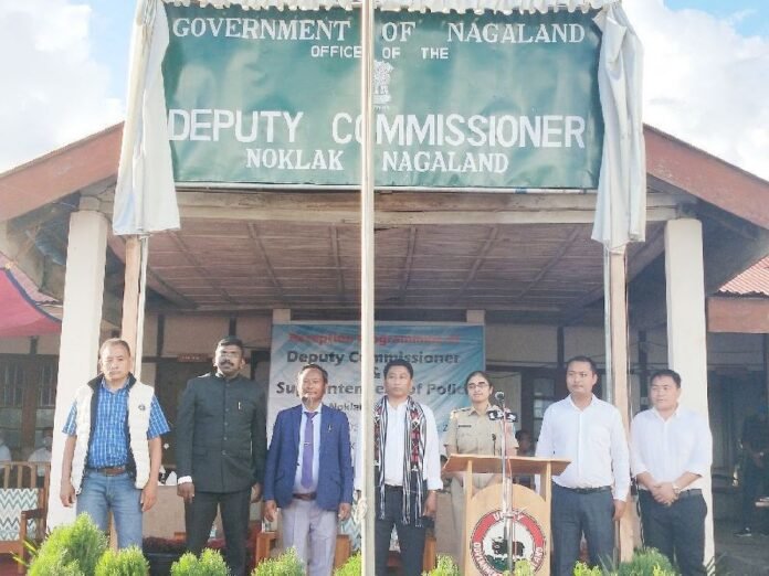 Administrative action announcement related to suspension proceedings against a senior IAS officer in Nagaland
