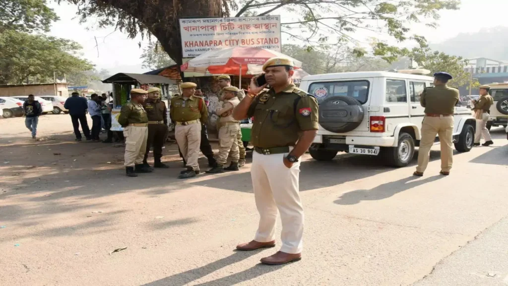 Assam Police officials investigating the Dibrugarh Kidnapping Hoax Case that triggered public concern in Dibrugarh and Tinsukia.