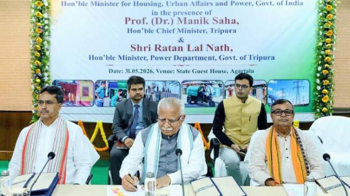 Centre to invest over Rs 427 crore in Tripura's urban development; state to generate 300 MW power by next year: Union Minister