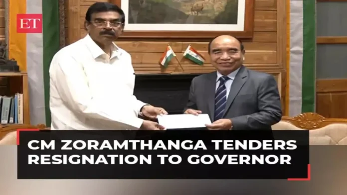 Mizoram Governor Dr. Hari Babu Kambhampati launching the Khet Bachao Abhiyan agricultural campaign