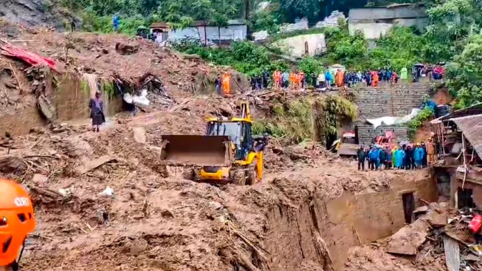 Residents in Aizawl, Mizoram, reacting after mild earthquake tremors measuring 3.8 on the Richter scale were felt across the city.