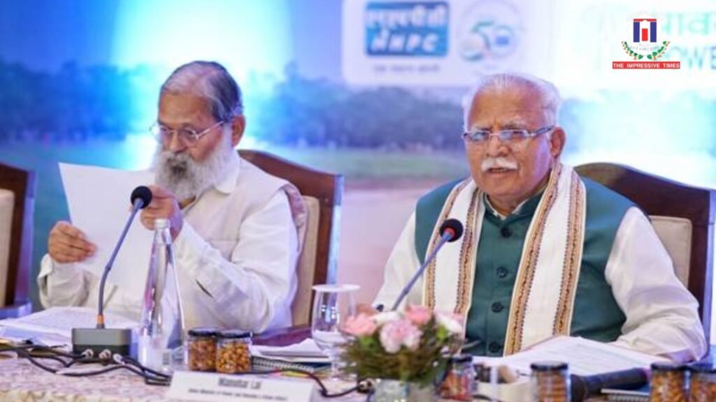 Union Minister Manohar Lal addresses delegates during a regional economic seminar promoting partnerships with Northeast India.