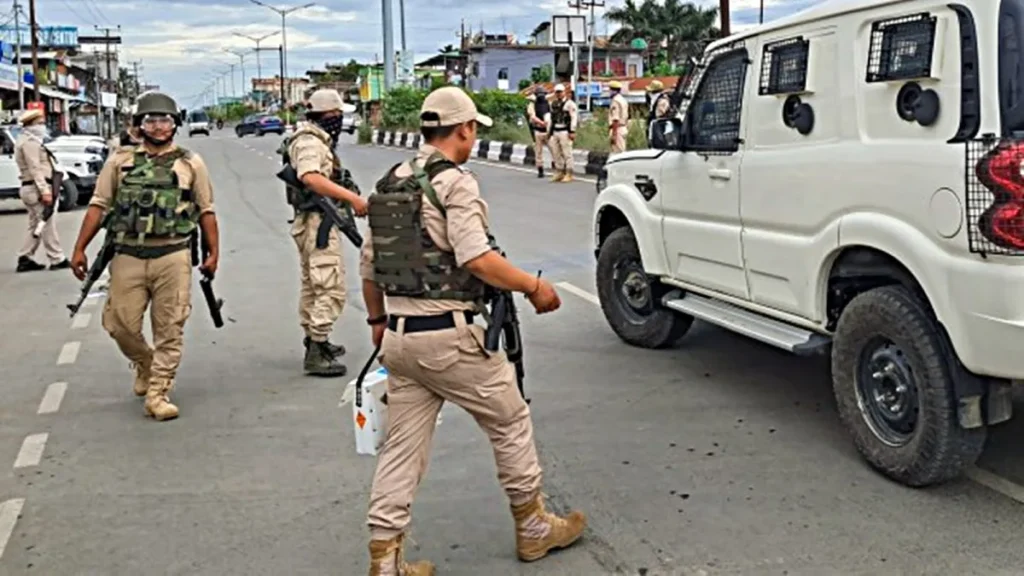 Officials from Manipur's Narcotics and Affairs of Border department using a biomedical waste treatment facility to safely destroy seized contraband
