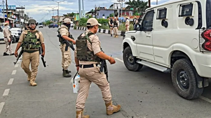 Officials from Manipur's Narcotics and Affairs of Border department using a biomedical waste treatment facility to safely destroy seized contraband