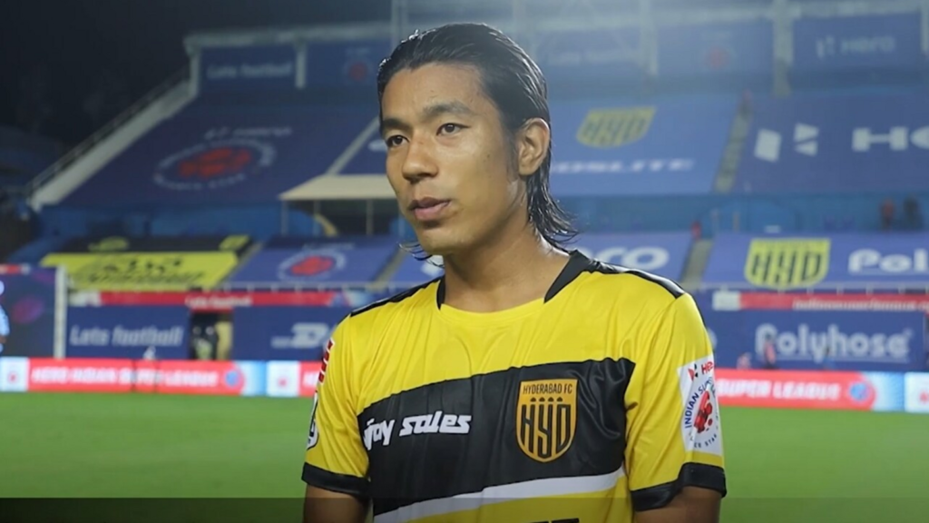 Members of the Manipur Footballers' Association addressing concerns over allegations against an injured local football player and calling for responsible reporting.