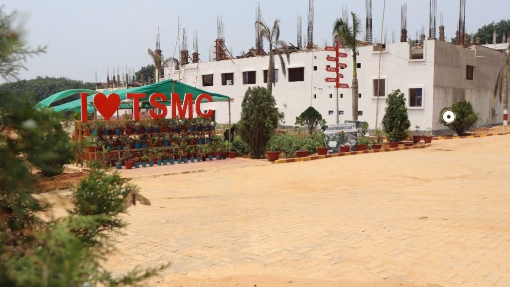 Shantiniketan Medical College in Agartala following the announcement of the Shantiniketan Death Probe.