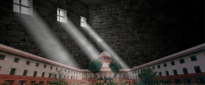 Exterior view of a court building representing the Itanagar POCSO Conviction resulting in a 20-year prison sentence.