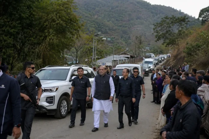 Manipur Chief Minister prepares for an official outreach visit to Churachandpur with administrative and security officials.