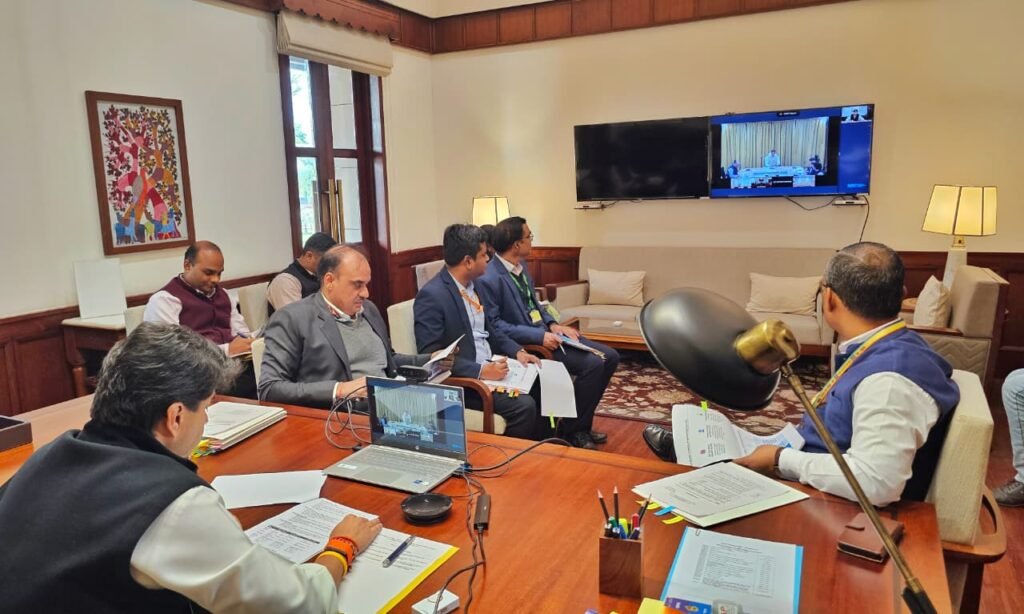 Union Minister Jyotiraditya Scindia chairs a joint review meeting with Northeast Chief Ministers to assess monsoon-related damages and relief requirements.