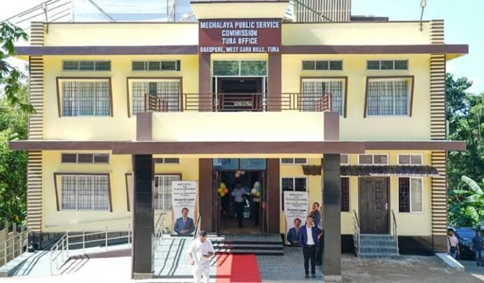 Candidates arrive at MPSC examination centres in Shillong and Tura for the July recruitment examinations.
