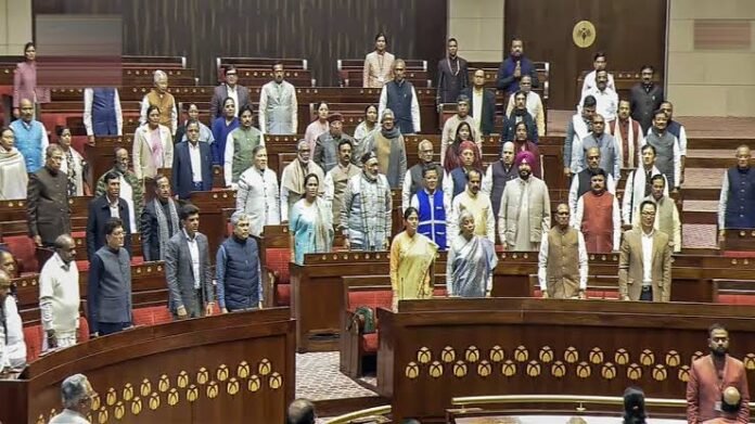 Members of Parliament participate in a legislative session as the Centre schedules detailed debates on educational reforms in both Houses.