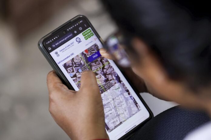 A resident completes the Census 2026 self-enumeration process on a digital device as the state launches the Digital Census Phase.