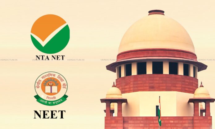 A government office and symbolic memorial represent the Centre's consideration of ex-gratia compensation for families affected by the NEET paper leak tragedy.