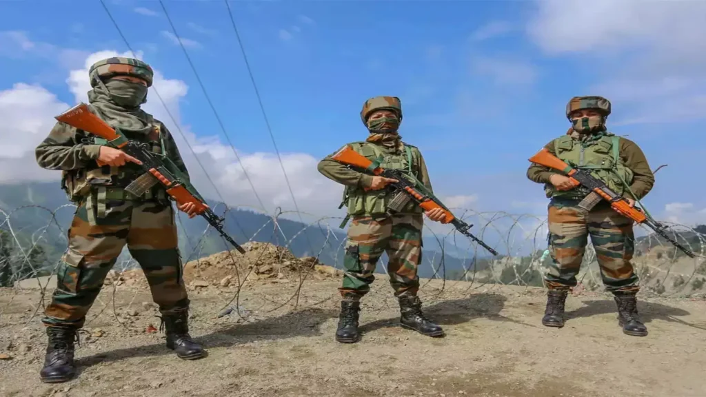 Central security forces including BSF, CRPF, and Assam Rifles deployed on standby in Manipur’s peripheral plains.