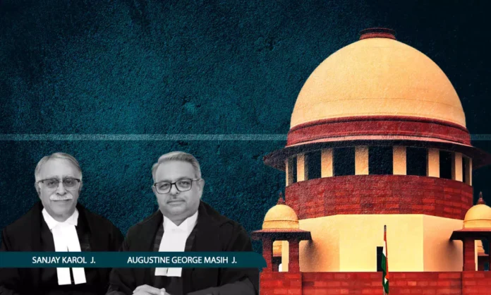Supreme Court proceedings related to the directive ordering systematic judicial tracking of missing persons cases in Manipur.