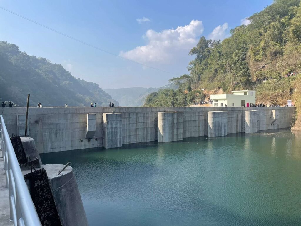 Newly inaugurated check dams in Ri-Bhoi district support water conservation and clean drinking water in Meghalaya.