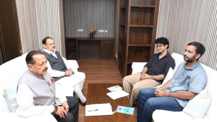 Representatives of the Cockroach Janta Party and central ministers participate in a high-level meeting during the successful third round of negotiations that resulted in a major breakthrough.