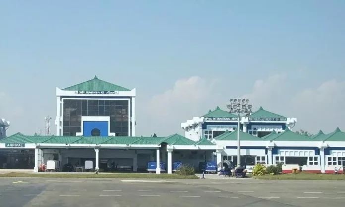 New cargo terminal at Bir Tikendrajit International Airport in Imphal supports the movement of organic and agricultural products.
