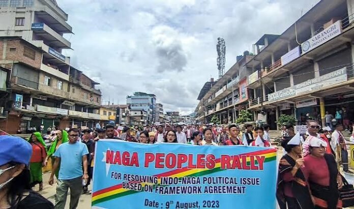 Naga groups demand justice before political leaders conduct visits to Makhan Relief Camp in Manipur.