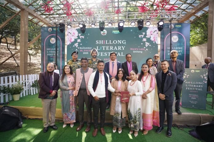 Authors and readers gather at a literary event in Shillong as Meghalaya prepares for its annual November literature festival.