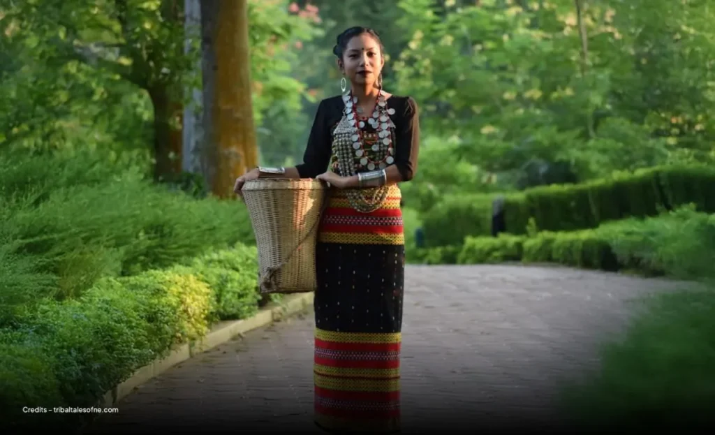 Traditional Risa textile weaves are digitally documented as part of a cultural preservation initiative in Tripura.