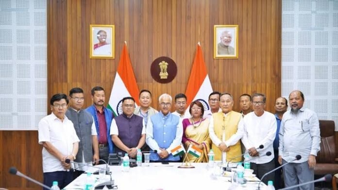 Opposition voices in Manipur demand stronger border checks amid debate over future electoral constituency delimitation.