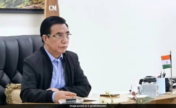 Mizoram Chief Minister Lalduhoma faces criticism from the MNF over remarks concerning the Inner Line Permit system and the Mizo Peace Accord.