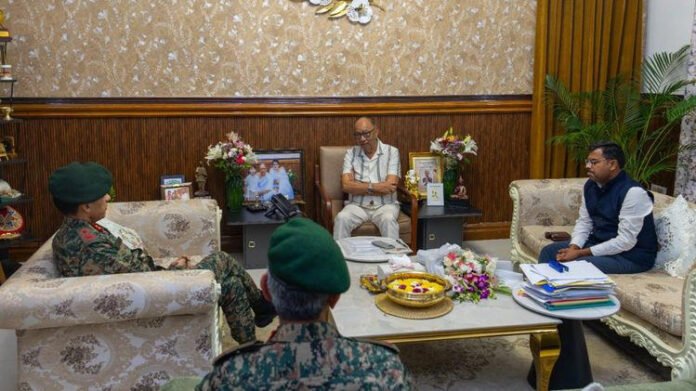 Manipur CM meets Assam Rifles leaders, reviews security situation and counter-insurgency operations