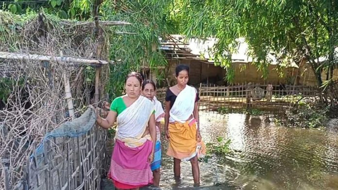 Assam floods: Jorhat villagers struggle to rebuild lives a month on
