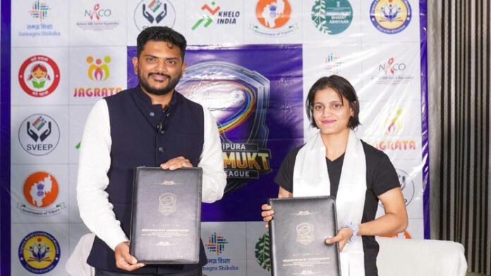 CWG gold medallist Asmita Dey named Brand Ambassador of South Tripura Nasha Mukt Premier League 2026